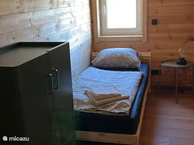 Casa de vacaciones Eifel cerca de Cochem en Alemania, Eifel, Wagenhausen - cabaña de madera Dormitorio 1 pers blue house en Wagenhausen, Eifel, Alemania