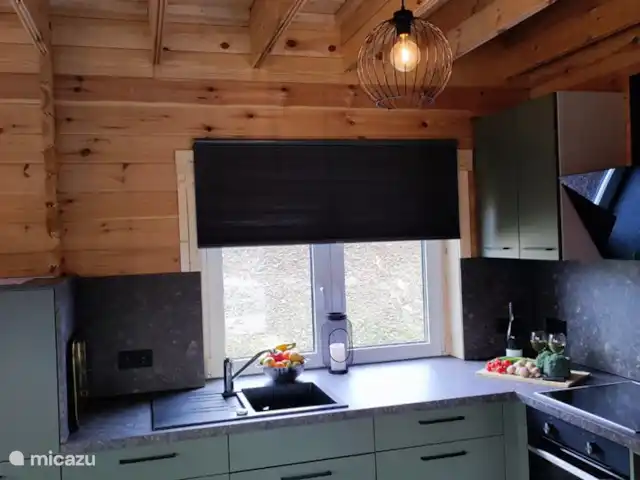 Maison de vacances Eifel près de Cochem | Allemagne, Eifel, Wagenhausen - cabane en bois / lodge Façade de cuisine Holzhauser à Wagenhausen (Zur Au 4)