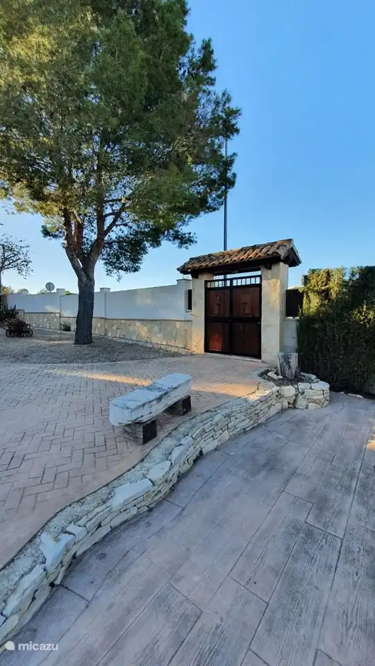 Der Eingang von Casa de Naranjas