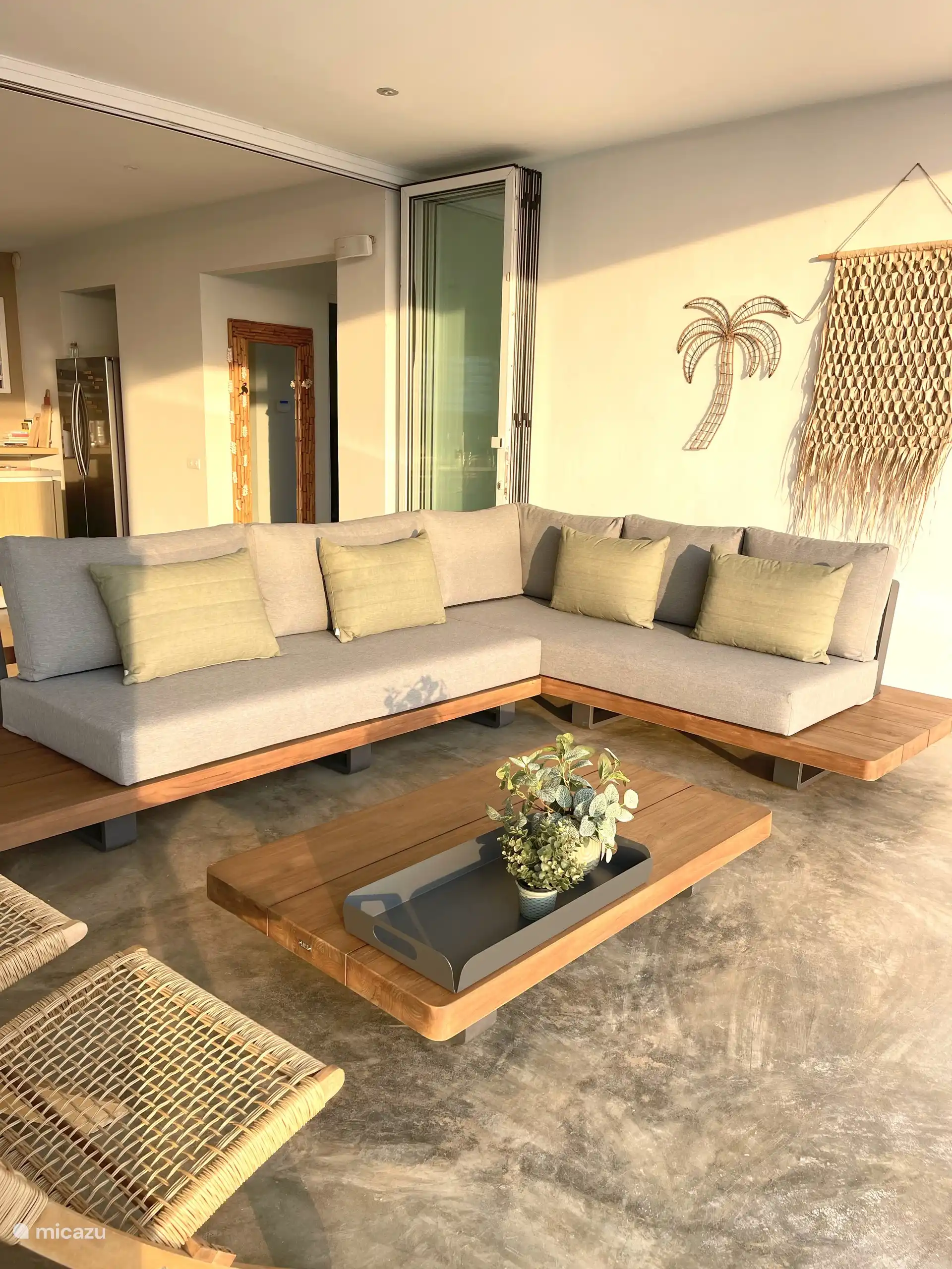 Lounge-Set auf der Terrasse