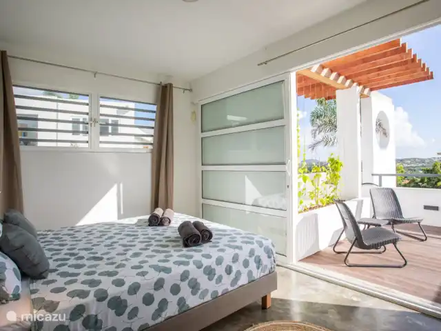Villa de luxe, cuisine extérieure et piscine | Curaçao, Curaçao-Centre, Bottelier - villa Chambre Studio