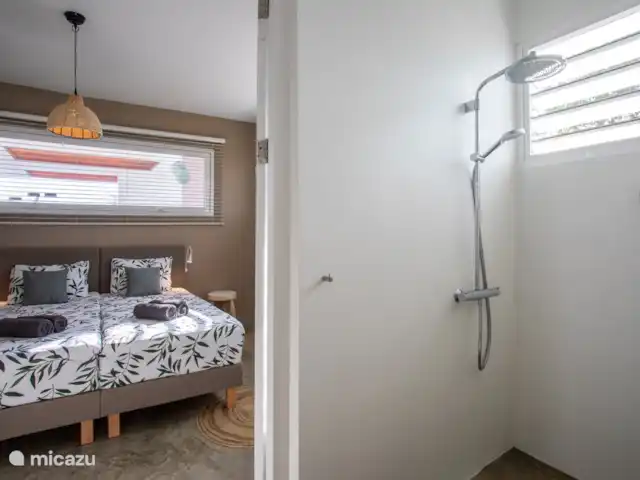 Villa de luxe, cuisine extérieure et piscine | Curaçao, Curaçao-Centre, Bottelier - villa 2x1 lit rez-de-chaussée, douche