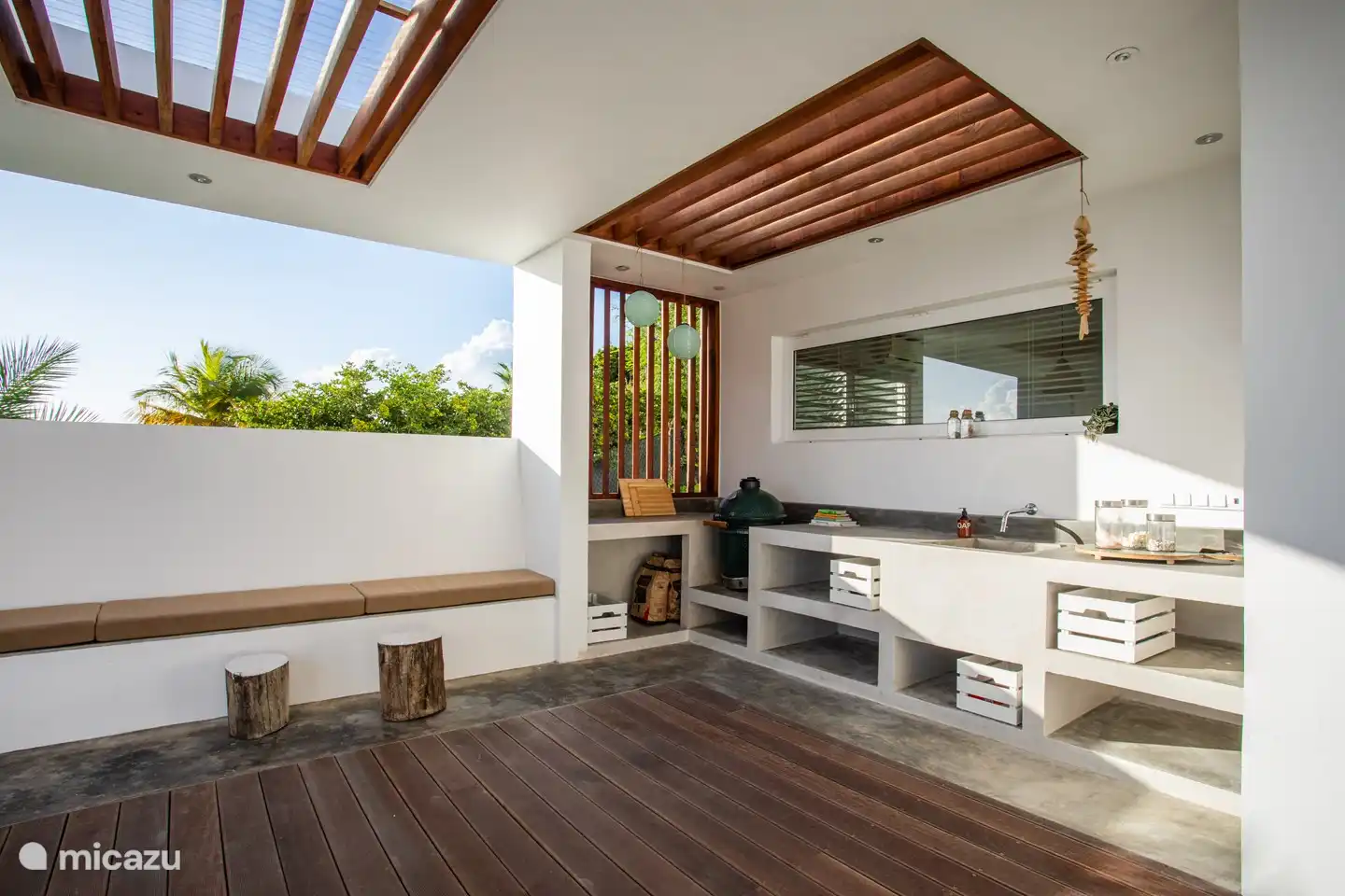 Outdoor-Küche mit greenegg