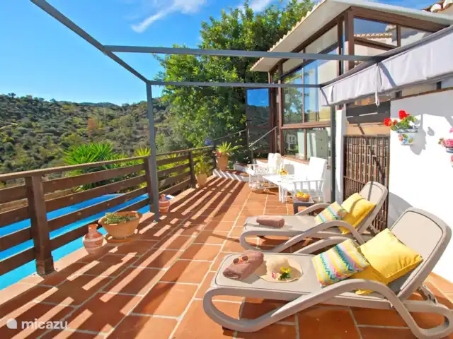 casa rural / cabaña en España, Costa del Sol, Comares – Casita Martín Deja que tus pensamientos se pierdan en un paisaje encantador.