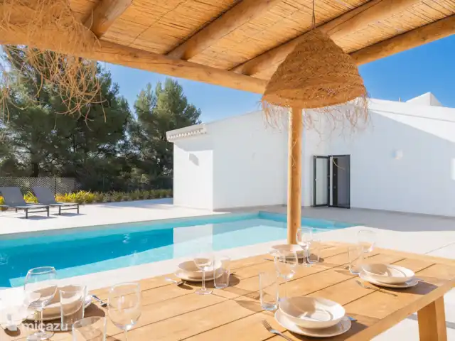 Casa Monte Verde | Espagne, Costa Blanca, Benissa - villa Table à manger couverte sur la terrasse