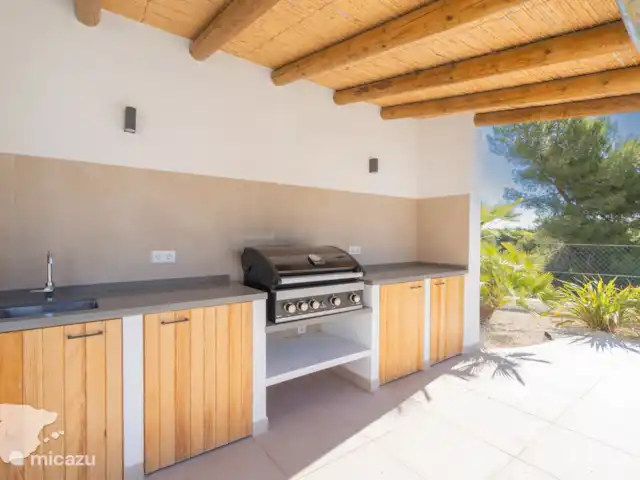 Casa Monte Verde | Espagne, Costa Blanca, Benissa - villa Cuisine extérieure avec BBQ à gaz