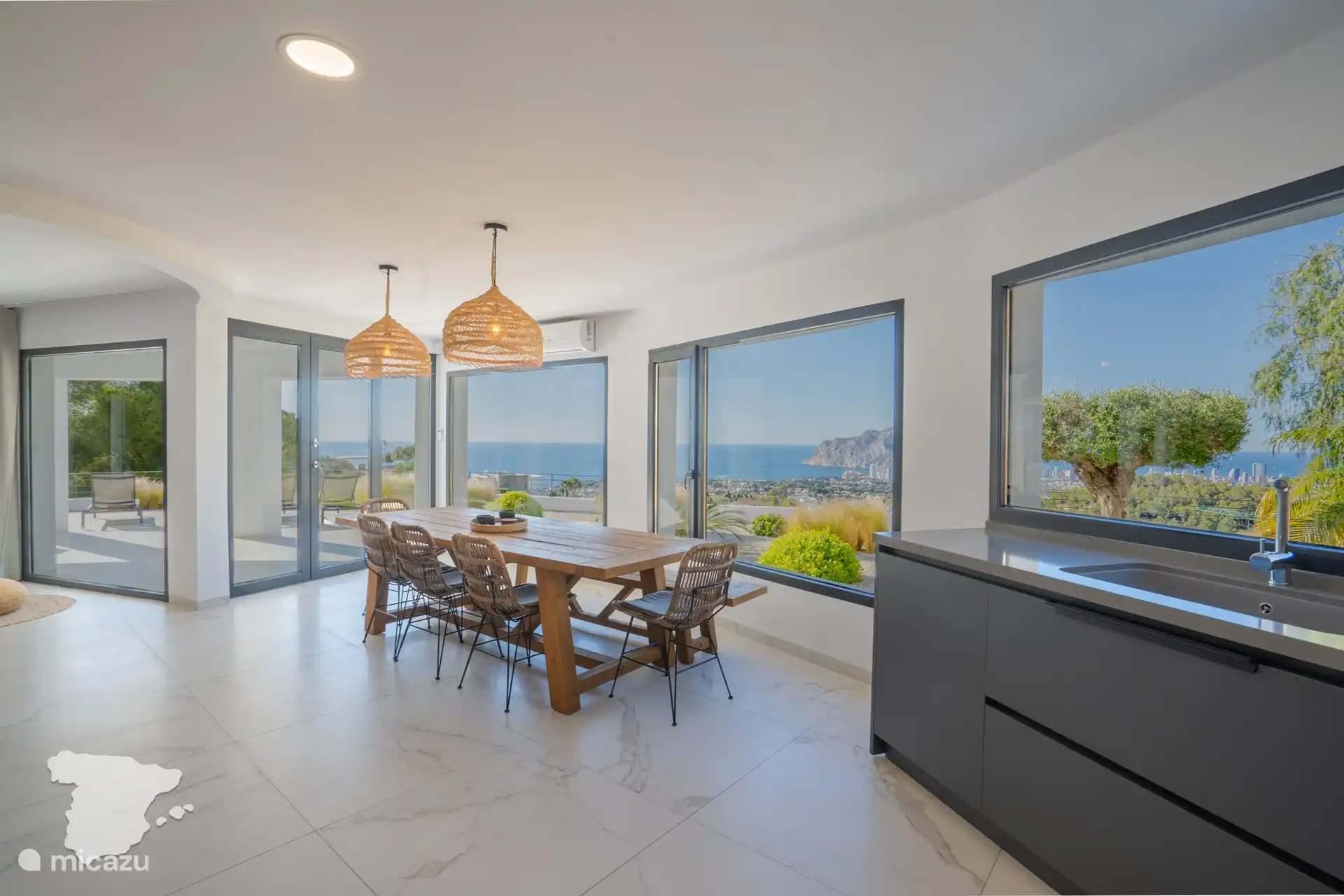 vista desde la cocina