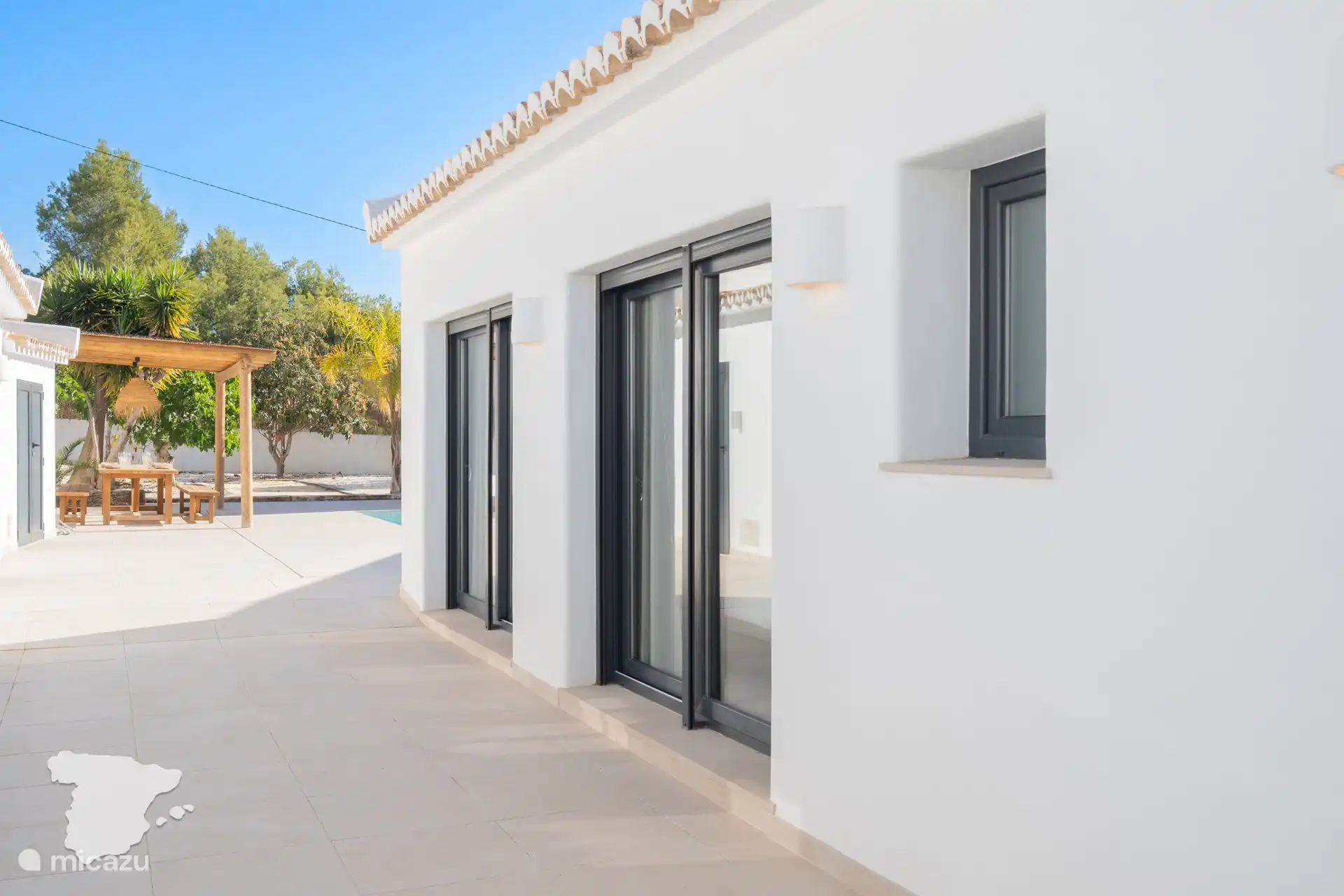 Terraza en dormitorios 3 y 4