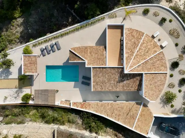 Casa Monte Verde | Espagne, Costa Blanca, Benissa - villa Tir de drone - vue de dessus Casa Monte Verde