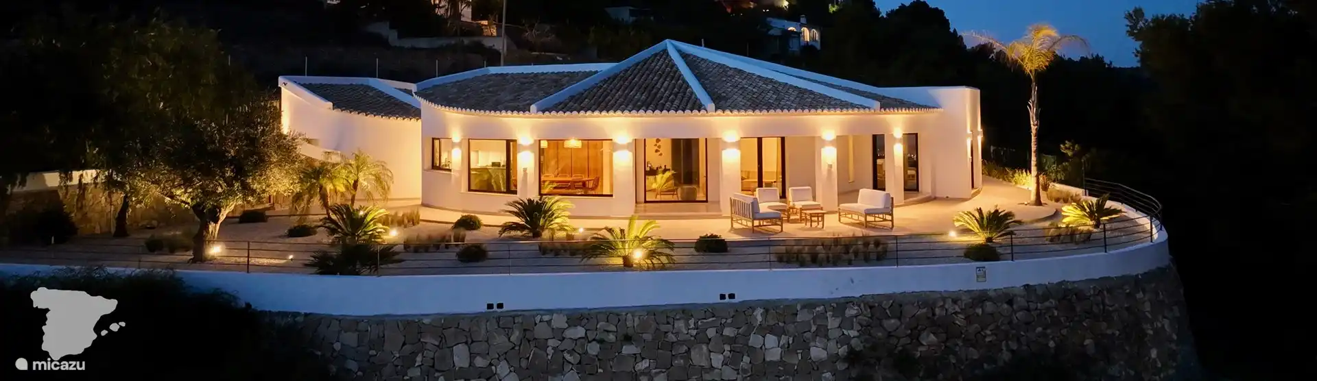 Casa Monte Verde: atmosférica por la noche