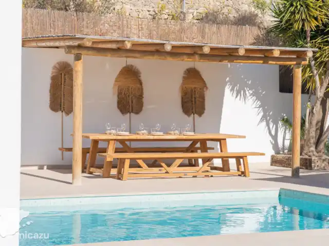 Casa Monte Verde | Espagne, Costa Blanca, Benissa - villa Table à manger couverte sur la terrasse