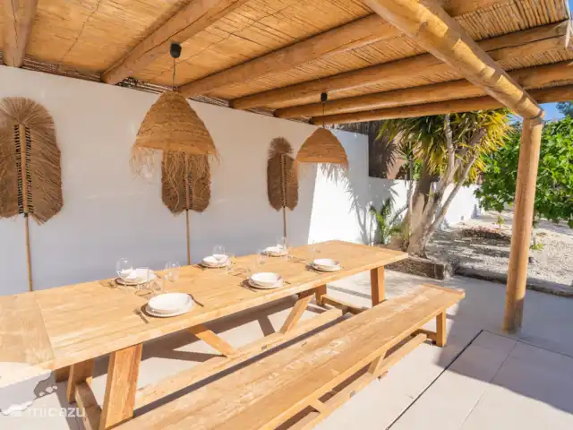 Casa Monte Verde | Espagne, Costa Blanca, Benissa - villa Table à manger couverte sur la terrasse