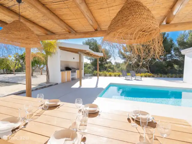Casa Monte Verde | Espagne, Costa Blanca, Benissa - villa Table à manger couverte sur la terrasse