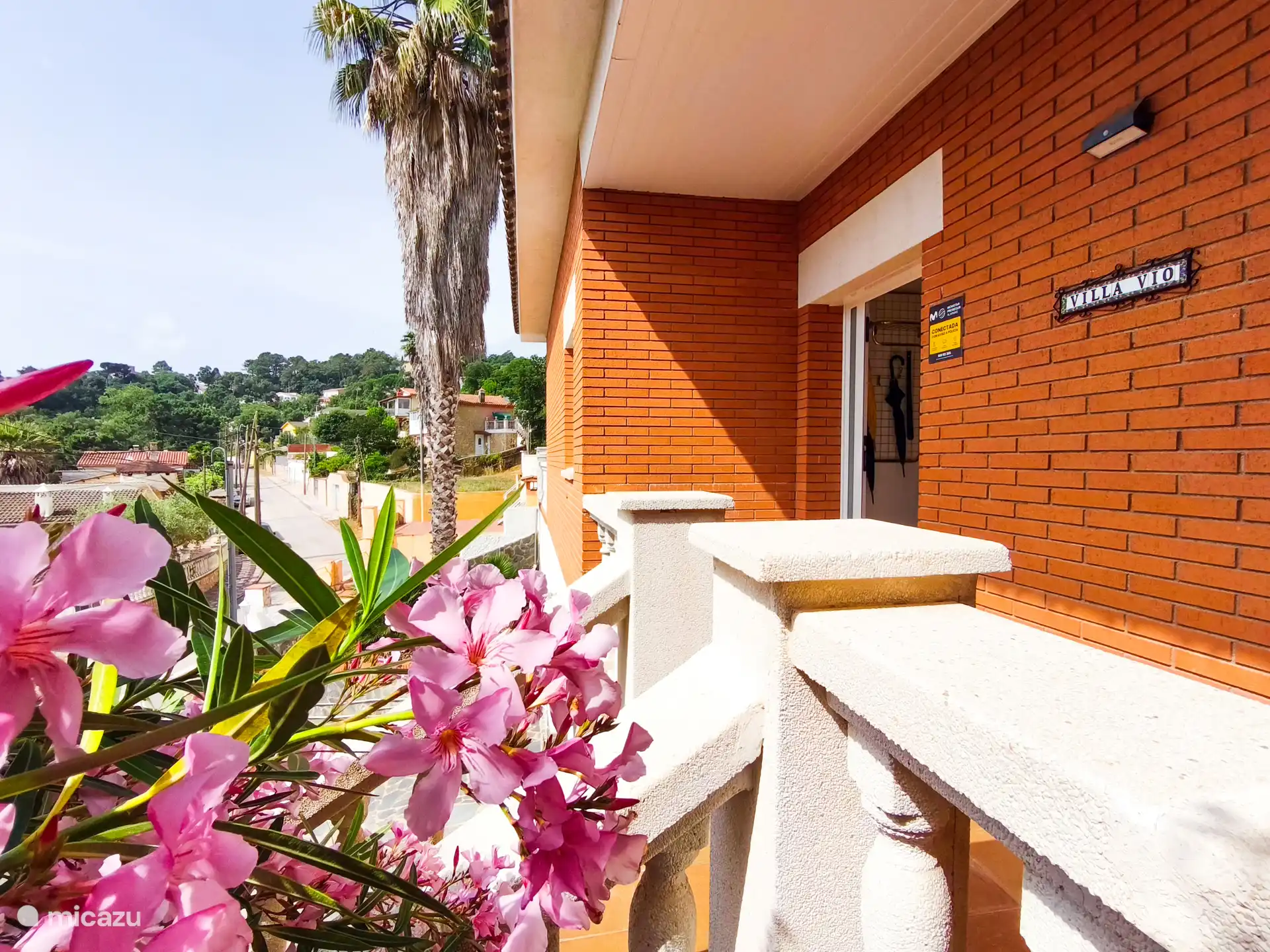 Vordertür Villa Vío