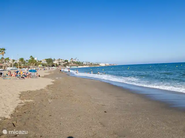 Location de Vacances Espagne, Costa del Sol, La Cala de Mijas, appartement - Casa TaJo La plage à 14 minutes à pied de l'appartement.