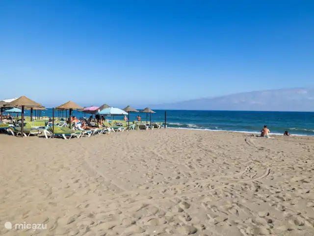 Location de Vacances Espagne, Costa del Sol, La Cala de Mijas, appartement - Casa TaJo La plage à 14 minutes à pied de l'appartement.