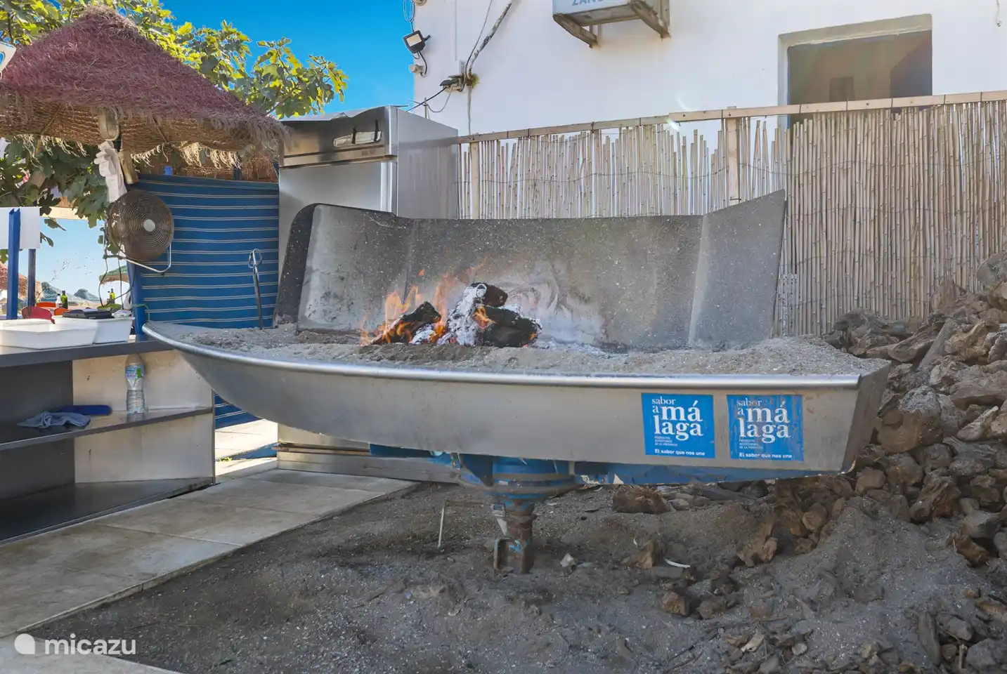 Boot für die leckeren Sardinen.