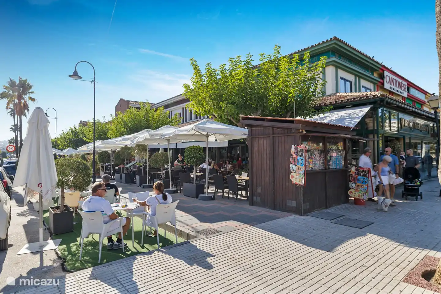 Irish Pub mitten in La Cala.