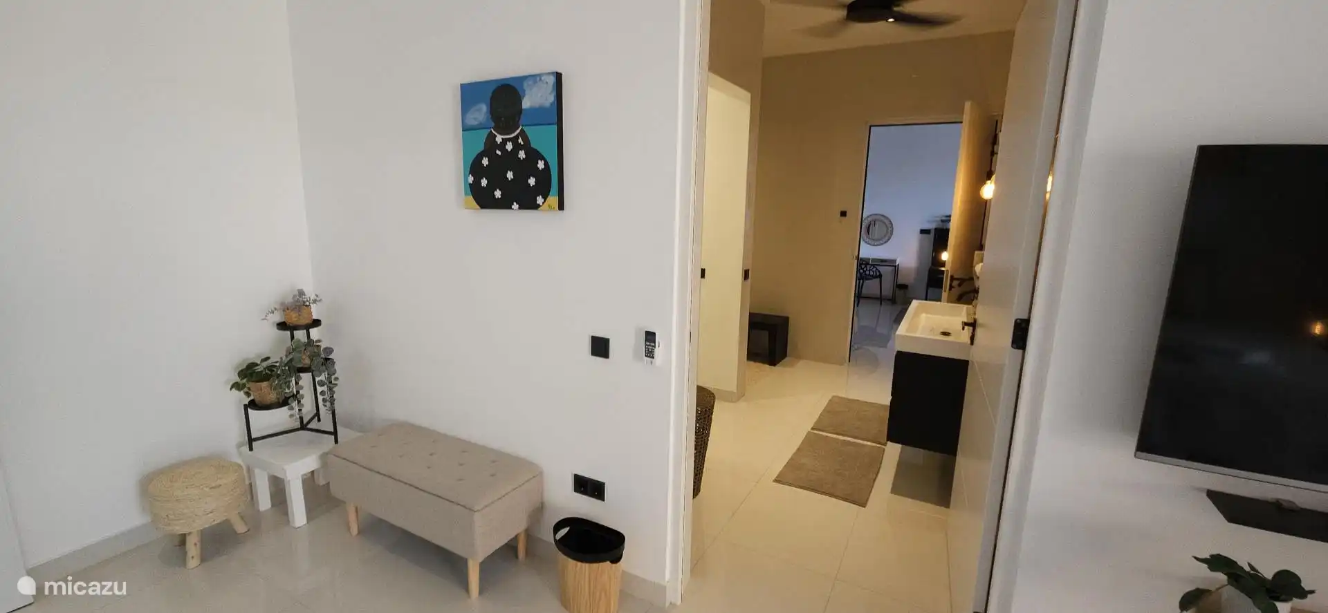 Elke slaapkamer kan naar de badkamer toe