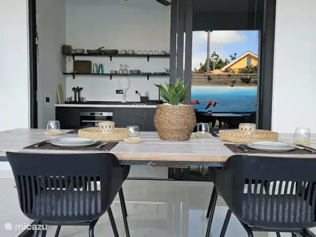 Mileo Apartamento Jan Thiel Curazao en Curazao, Banda Arriba (este), Jan Thiel - apartamento La entrada a la cocina está cerca