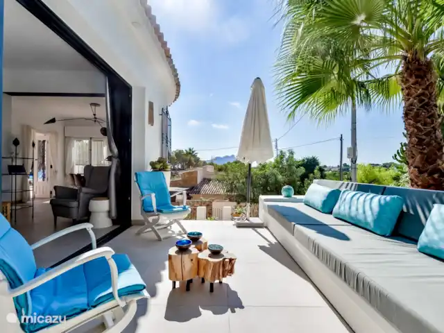 Casa La Colina en España, Costa Blanca, Benissa - villa Terraza de noche