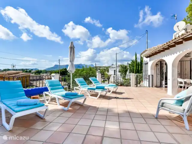 Casa La Colina en España, Costa Blanca, Benissa - villa terraza de la piscina