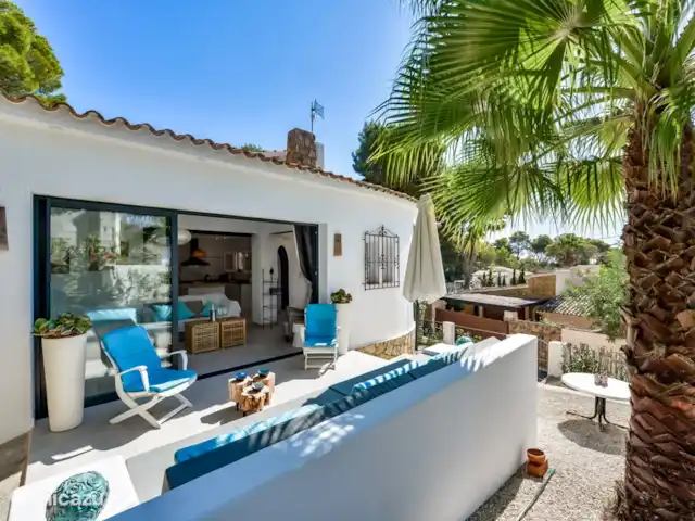 Casa La Colina en España, Costa Blanca, Benissa - villa Terraza de noche