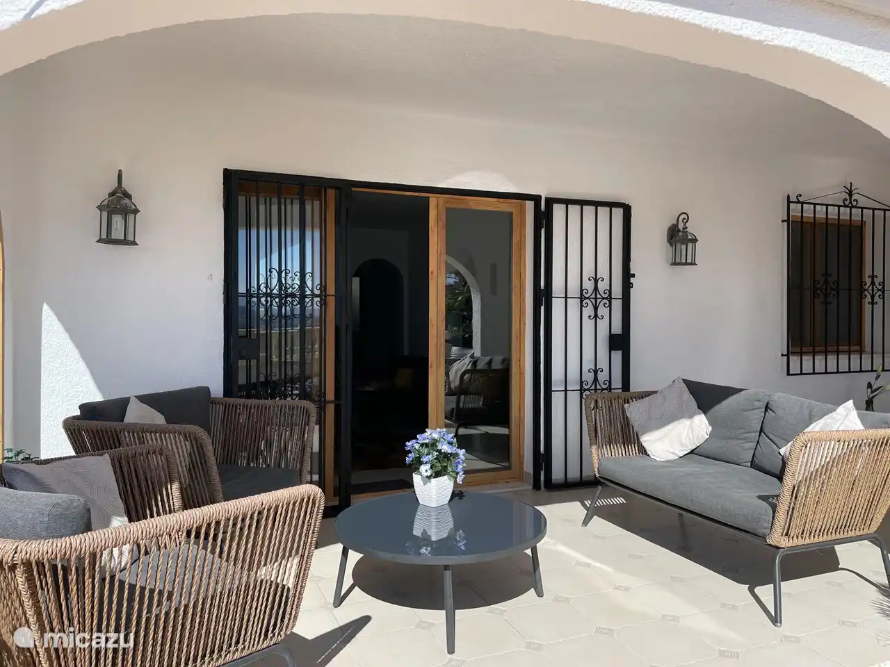 Sehr gemütlicher Loungebereich.