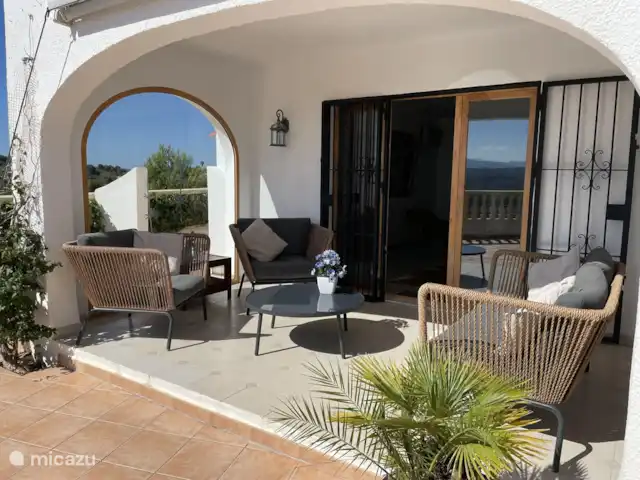 Maison Dabuti | Espagne, Costa Blanca, Benissa - villa Coin salon extérieur confortable.