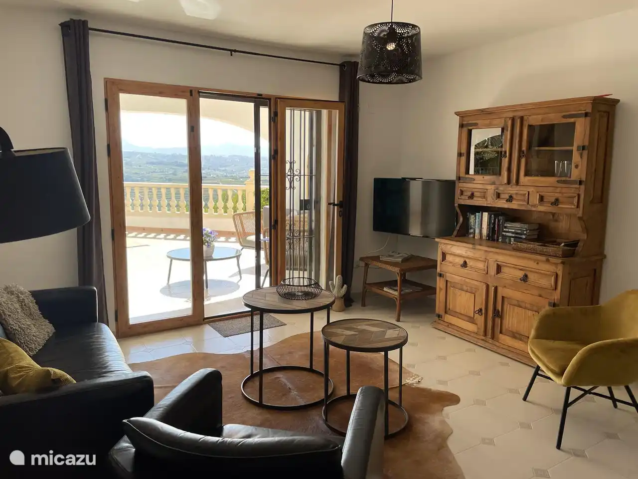 Das gemütliche Erdgeschoss von Casa Dabuti.