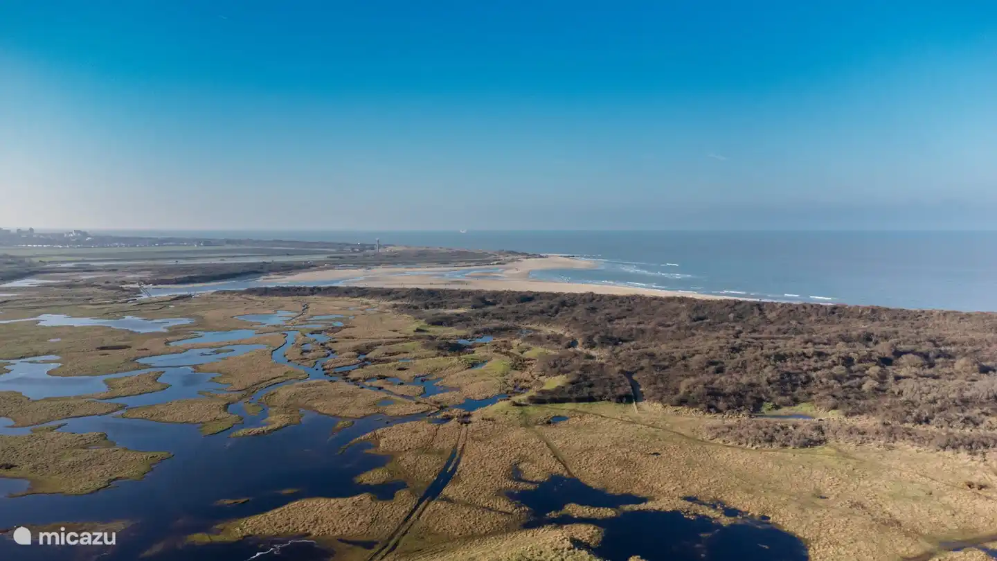 Drone foto De Zwarte Polder