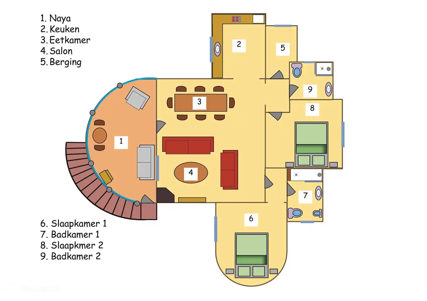 Grundriss Obergeschoss