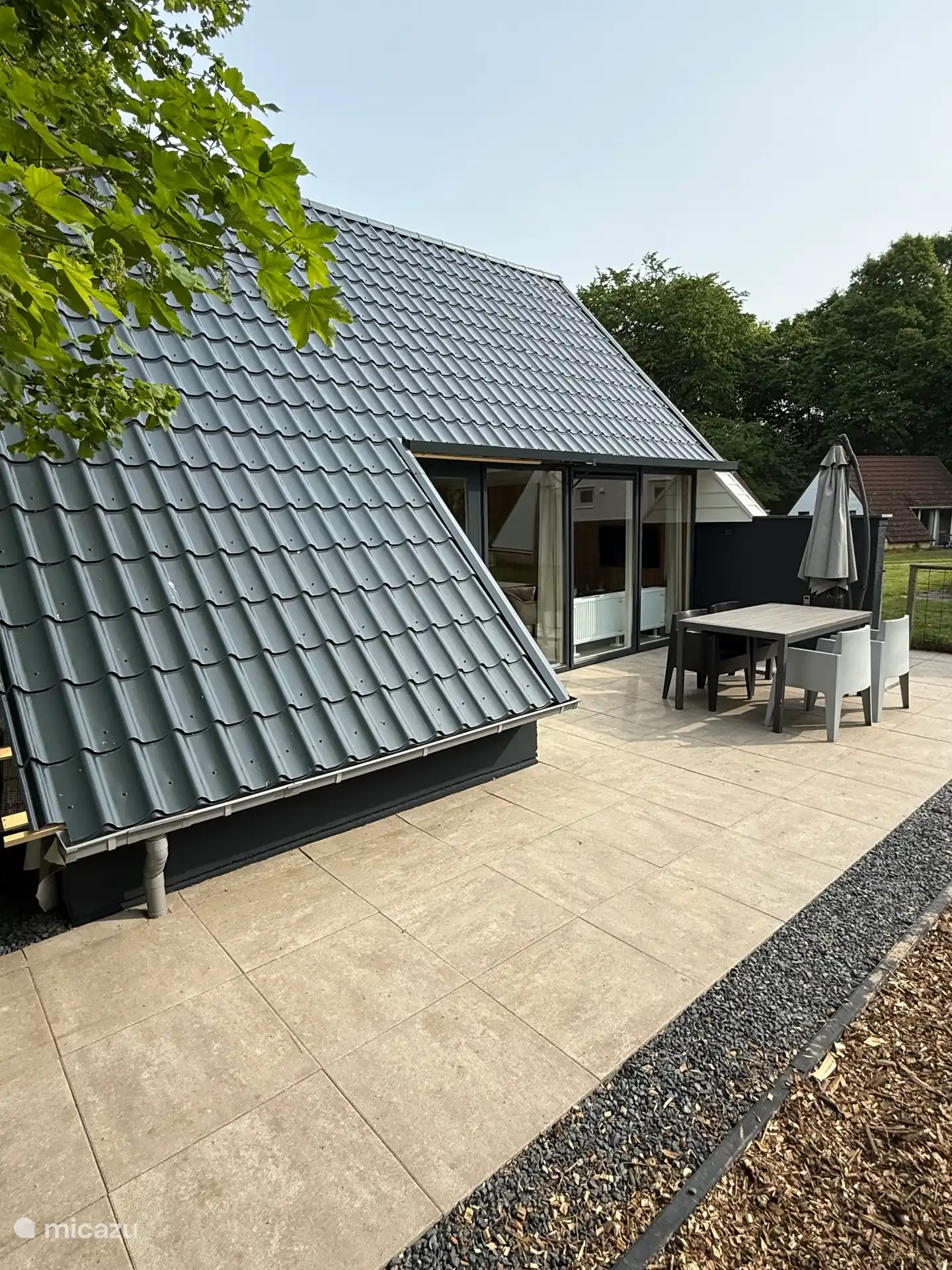 Gartenrückseite