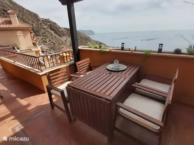 Casa Don Marco | Espagne, Costa Cálida, Aguilas - appartement Vue de la terrasse sur la mer Méditerranée