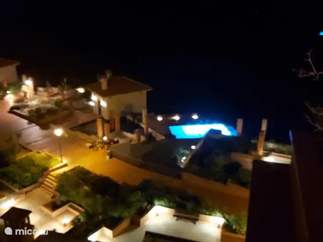 Casa Don Marco | Espagne, Costa Cálida, Aguilas - appartement Vue nocturne avec éclairage sur le parc
