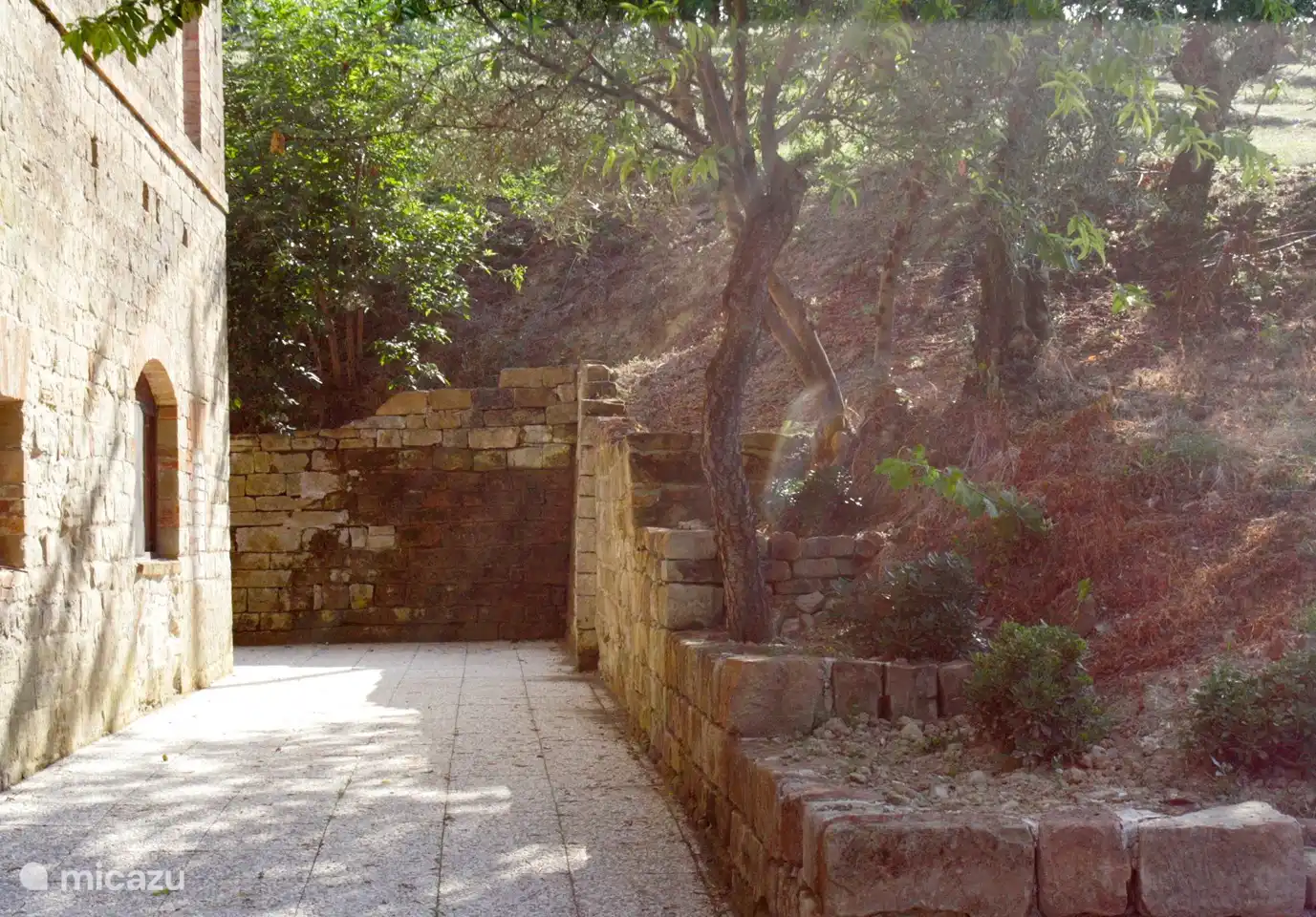 Terrasses tout autour pour l'ombre