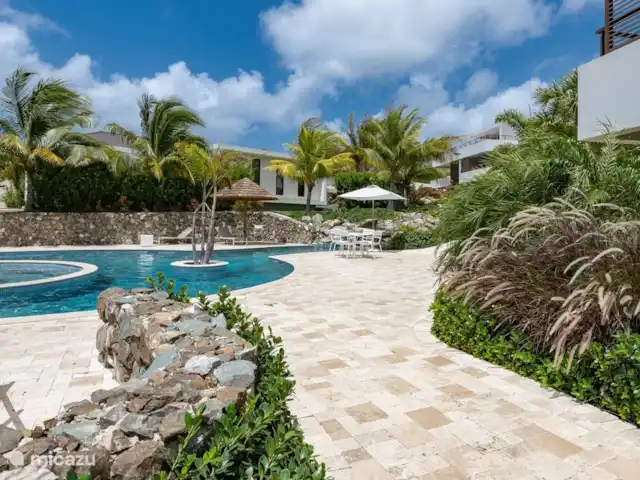 Jan Sofat LUX A32 | Curaçao, Banda Ariba (est), Jan Sofat - appartement Piscine