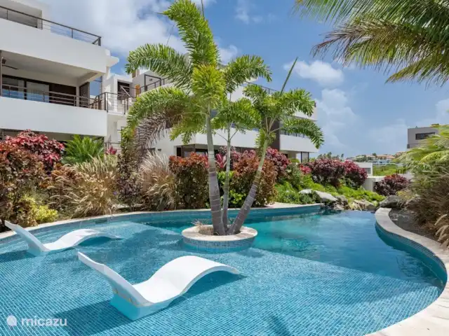 Jan Sofat LUX A32 | Curaçao, Banda Ariba (est), Jan Sofat - appartement Bain de soleil dans l'eau