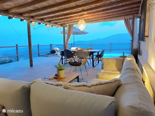 Cortijo el Mundo zee- en bergzicht huren in Spanje, Costa del Sol, Torrox - villa Chillen!