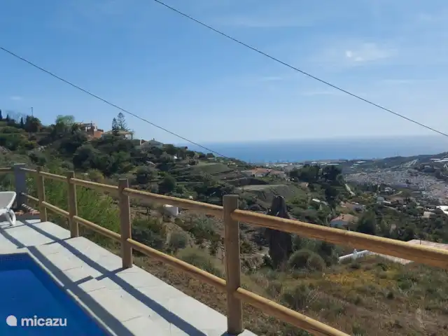 Cortijo el Mundo zee- en bergzicht huren in Spanje, Costa del Sol, Torrox - villa Mooi zeezicht