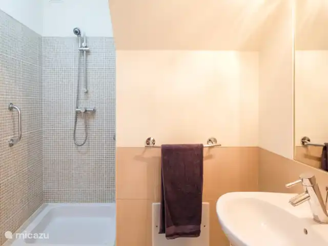 Casa Ananda met privé zwembad huren in Portugal, Algarve, Cabanas - villa 1 ste badkamer met douche en toilet  op de begane grond.