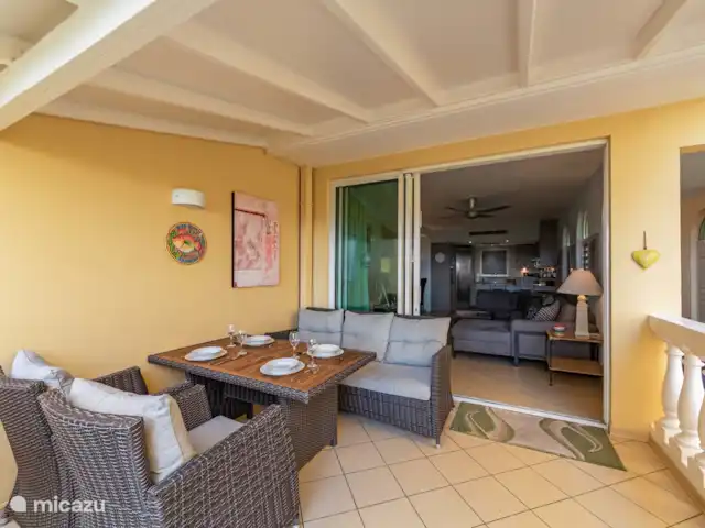Beau Rivage 1 huren in Curaçao, Curacao-Midden, Willemstad - appartement Fijn terras