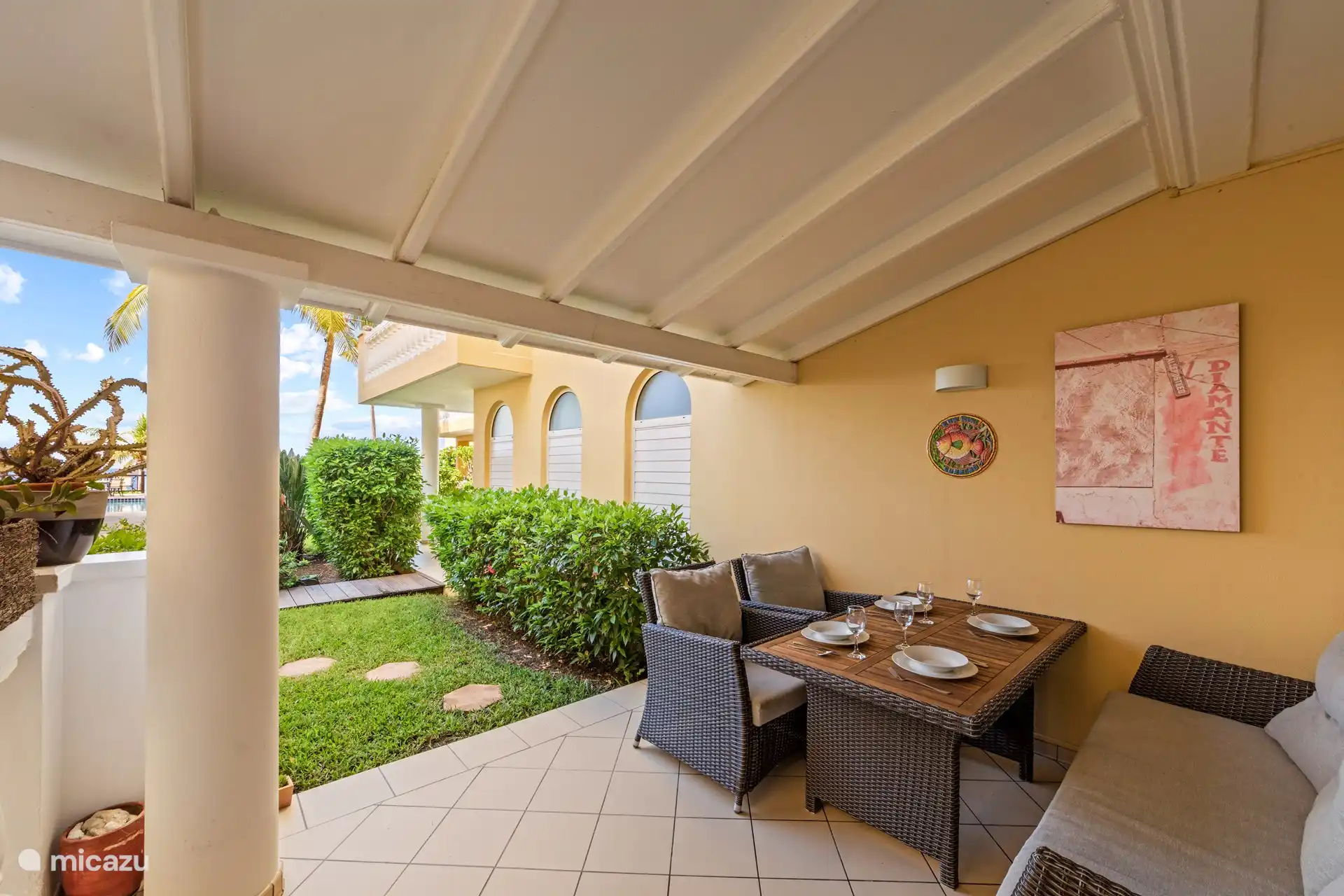 Nice terrace with a view