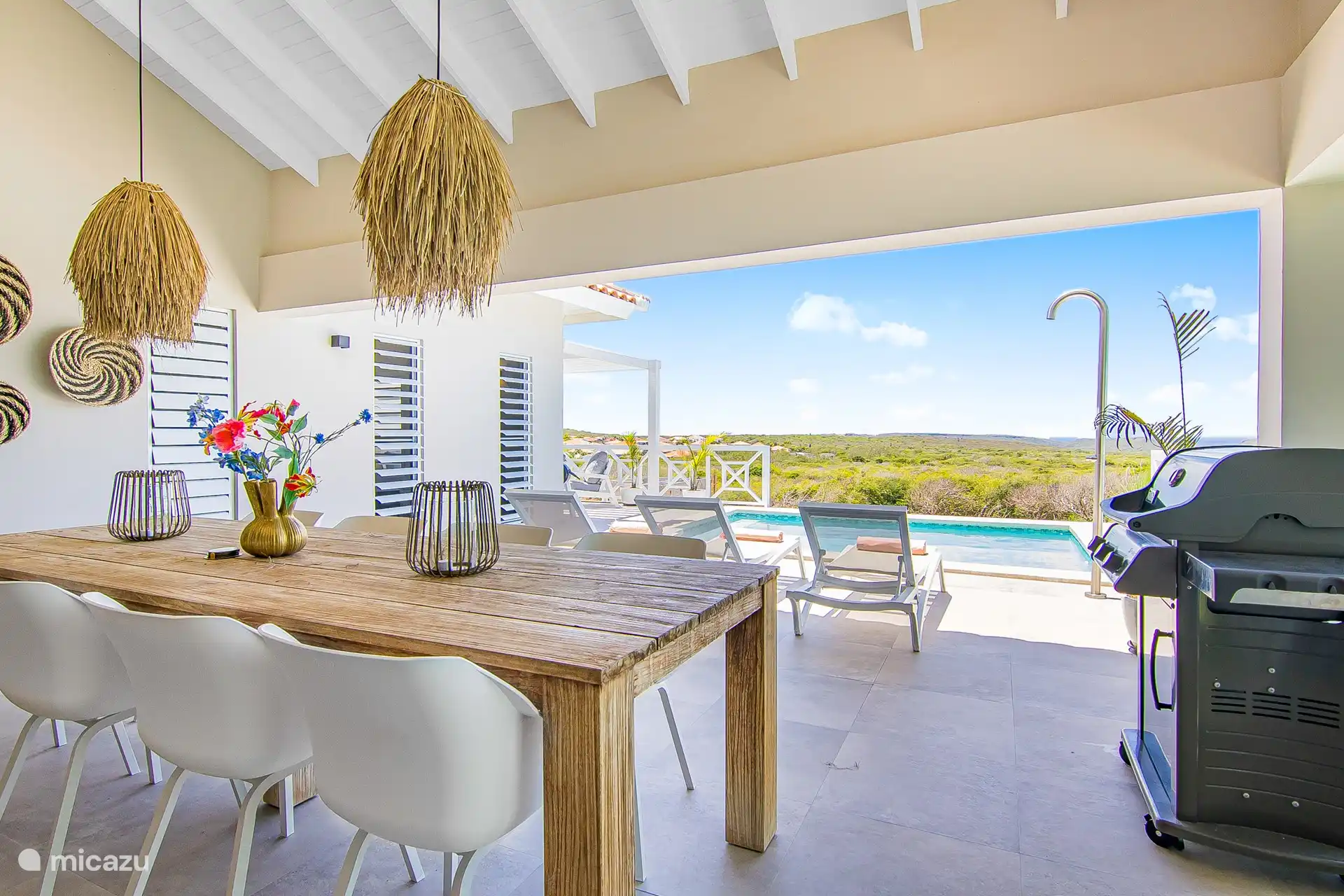 Cyclisme, Curaçao, Banda Abou (ouest), Fontein, villa Villa Rovah *PREMIUM* *COMPLEXE FERMÉ*