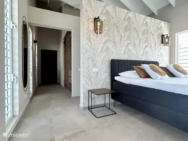 Villa Rovah *PREMIUM* *COMPLEXE FERMÉ* | Curaçao, Banda Abou (ouest), Fontein - villa Vue de côté de la chambre principale