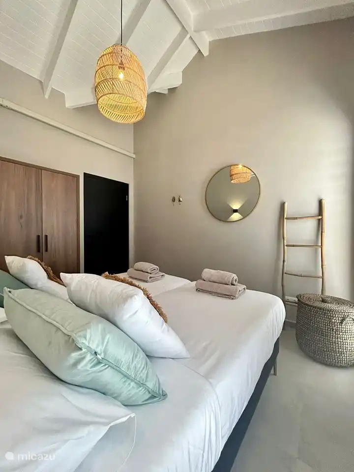 Vue depuis les magnifiques lits de la chambre 2 !