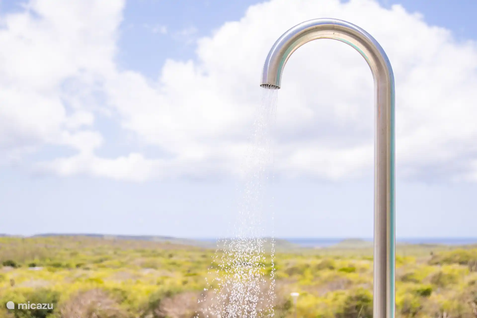 Belle douche extérieure !