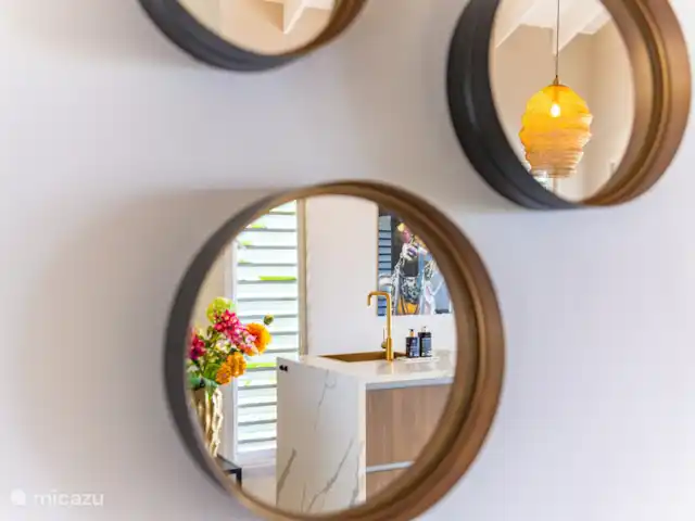 Villa Rovah *PREMIUM* *COMPLEXE FERMÉ* | Curaçao, Banda Abou (ouest), Fontein - villa Détails sur le mur !!
