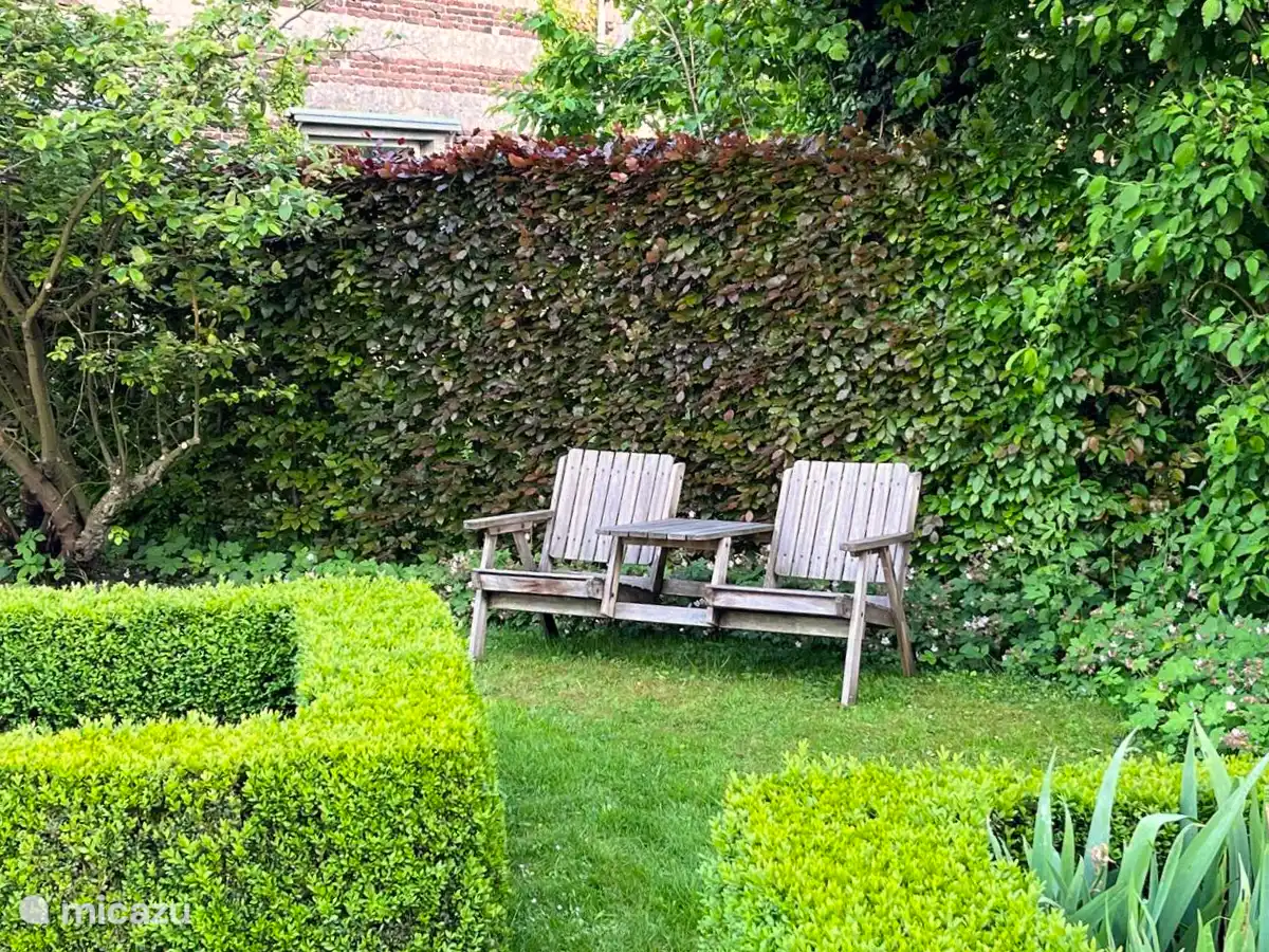 Romantischer Sitz für tolle Gespräche