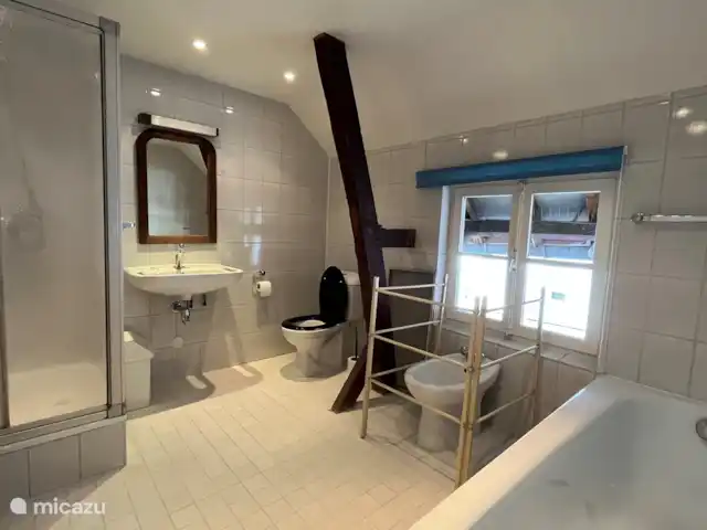 Maison de vacances dans les collines | Pays-Bas, Limbourg, Nuth - ferme La salle de bain, avec douche spacieuse